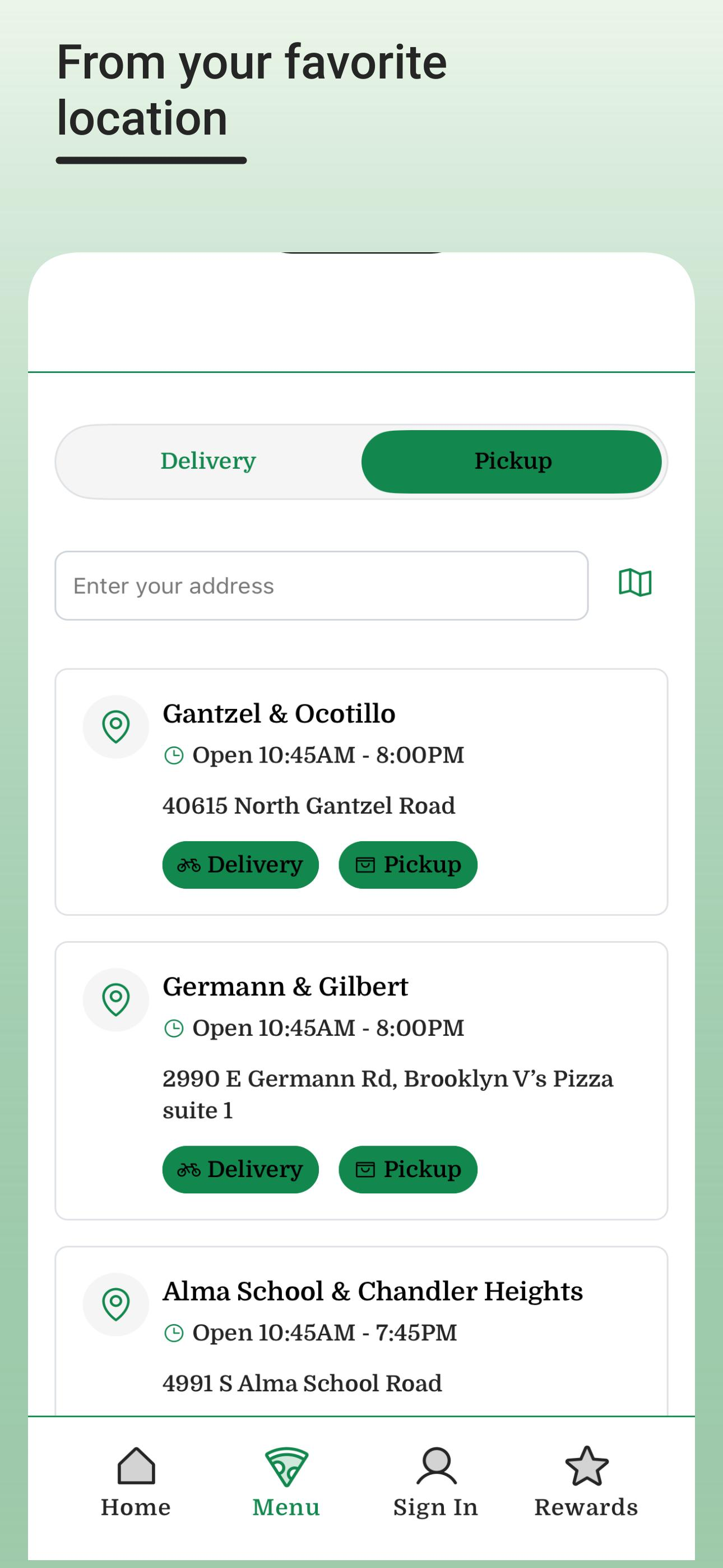 Brooklyn V's Pizza screenshot 3