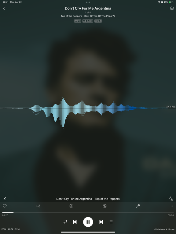Screenshot #6 pour Ever Play - HiFi Music Player