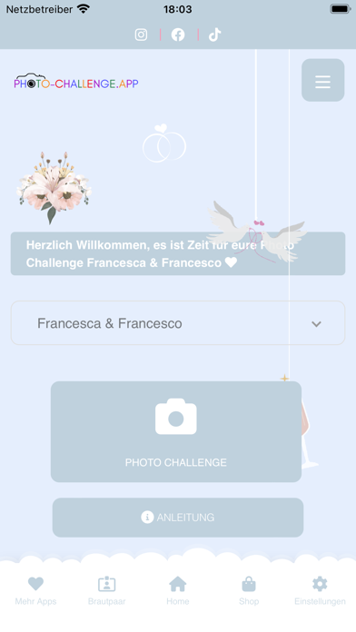 Screenshot #1 pour Hochzeit Photo-Challenge