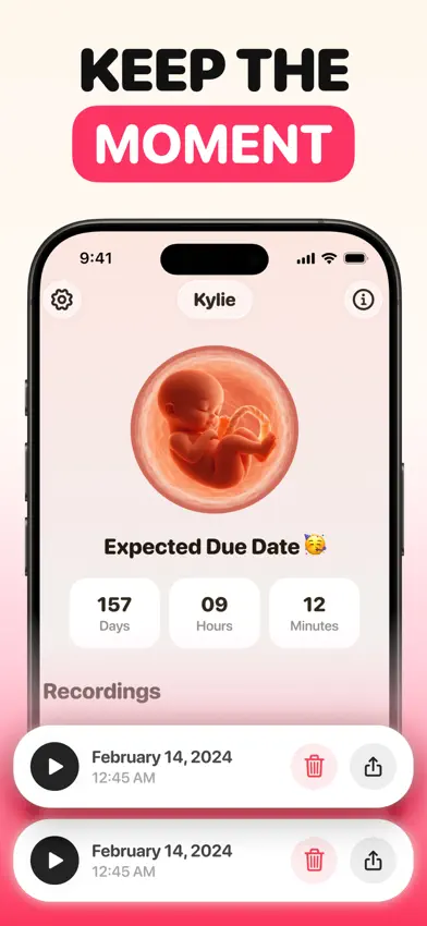 Baby Heartbeat Monitor - Molio screenshot 4