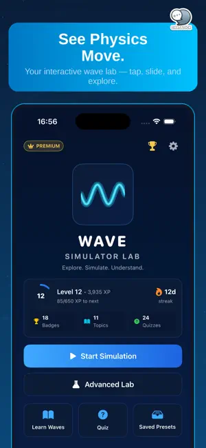 Wave Simulator Lab by CS screenshot 1
