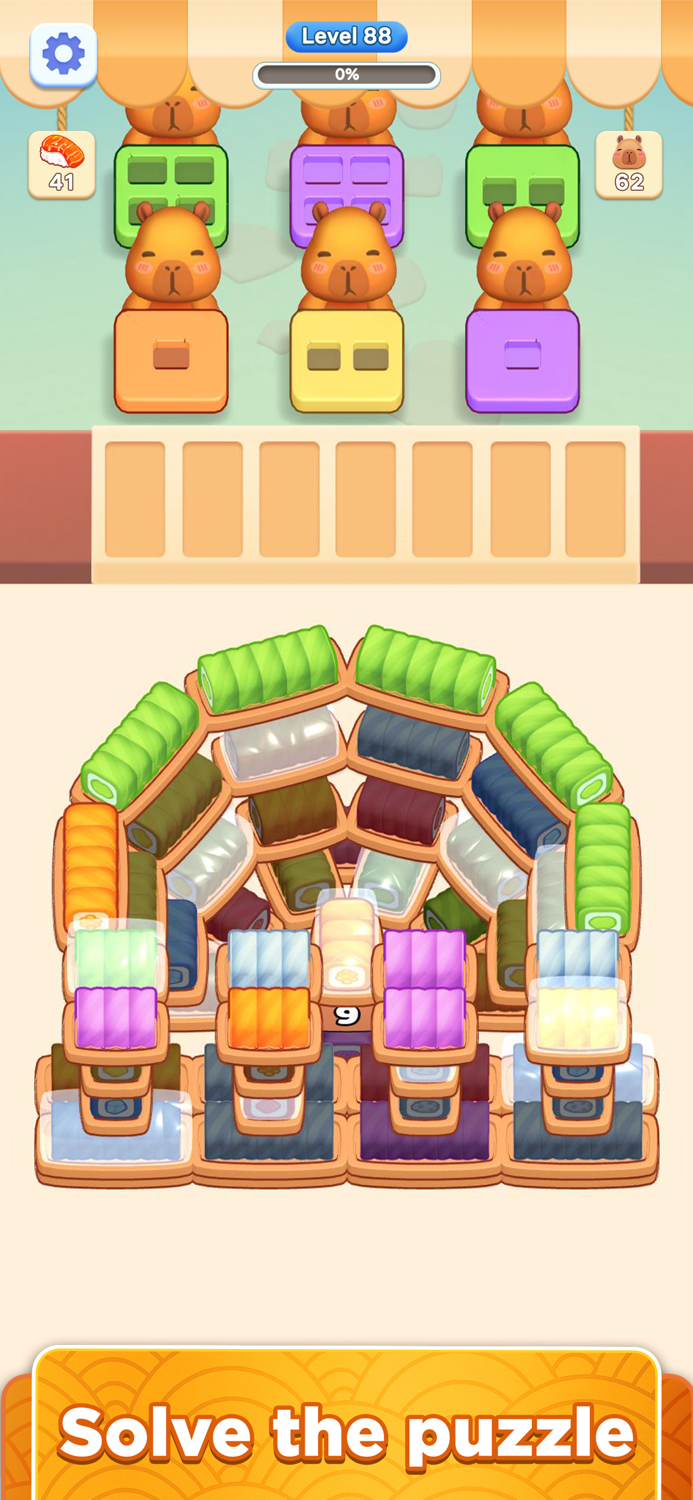 Sushi Jam Color Sort