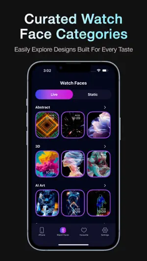 Nextface: Watch Live wallpaper screenshot 2