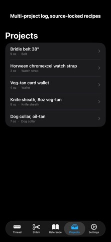 Hide: Leathermaker's Calc screenshot