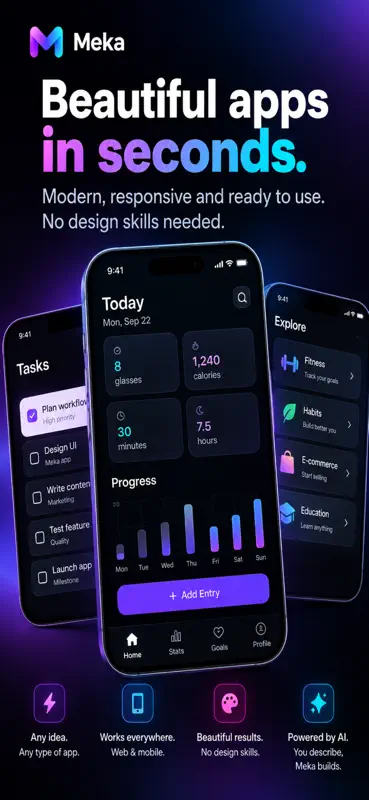 Meka: AI App Builder & Maker screenshot 3 of 8