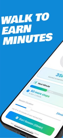 WalkUnlock: Reduce Screen Time screenshot