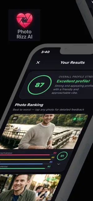 Photo Rizz: AI Dating Photos screenshot 1