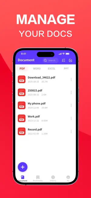 PDF Reader - EZ Read PDF screenshot 1