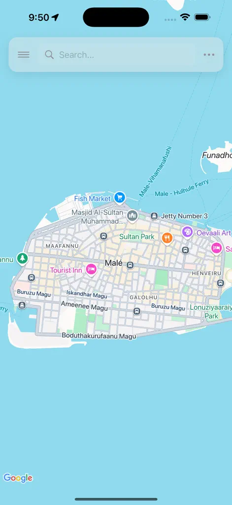 Male' Map - Navigation App | MWM