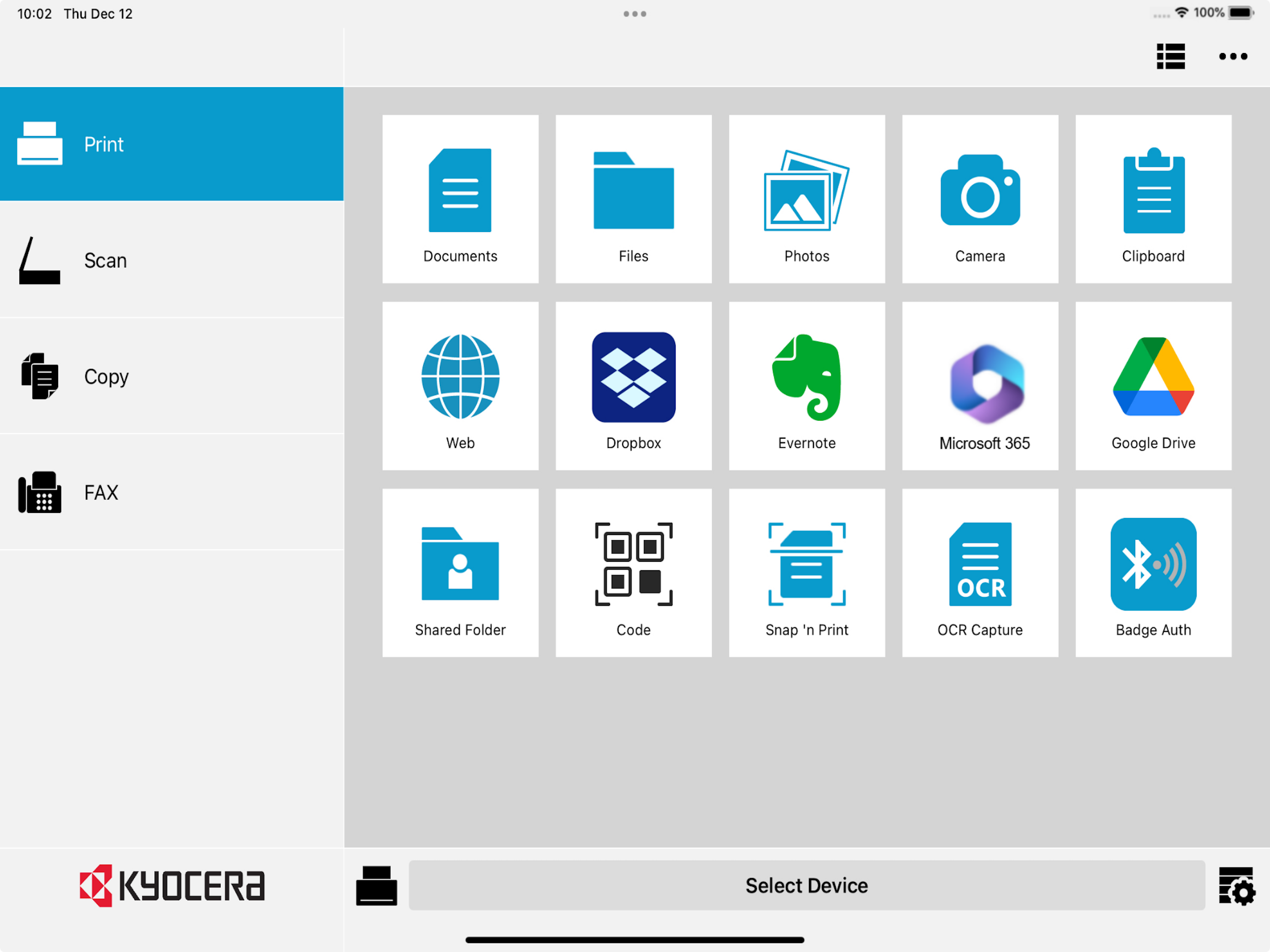 KYOCERA Mobile Print