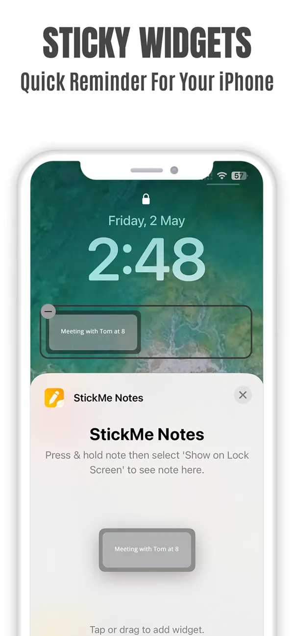 #5. Sticky Notes App Remind Widget (iOS) Por: Epiphany Labs