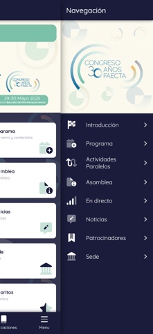 CONGRESO FAECTA 2025 screenshot