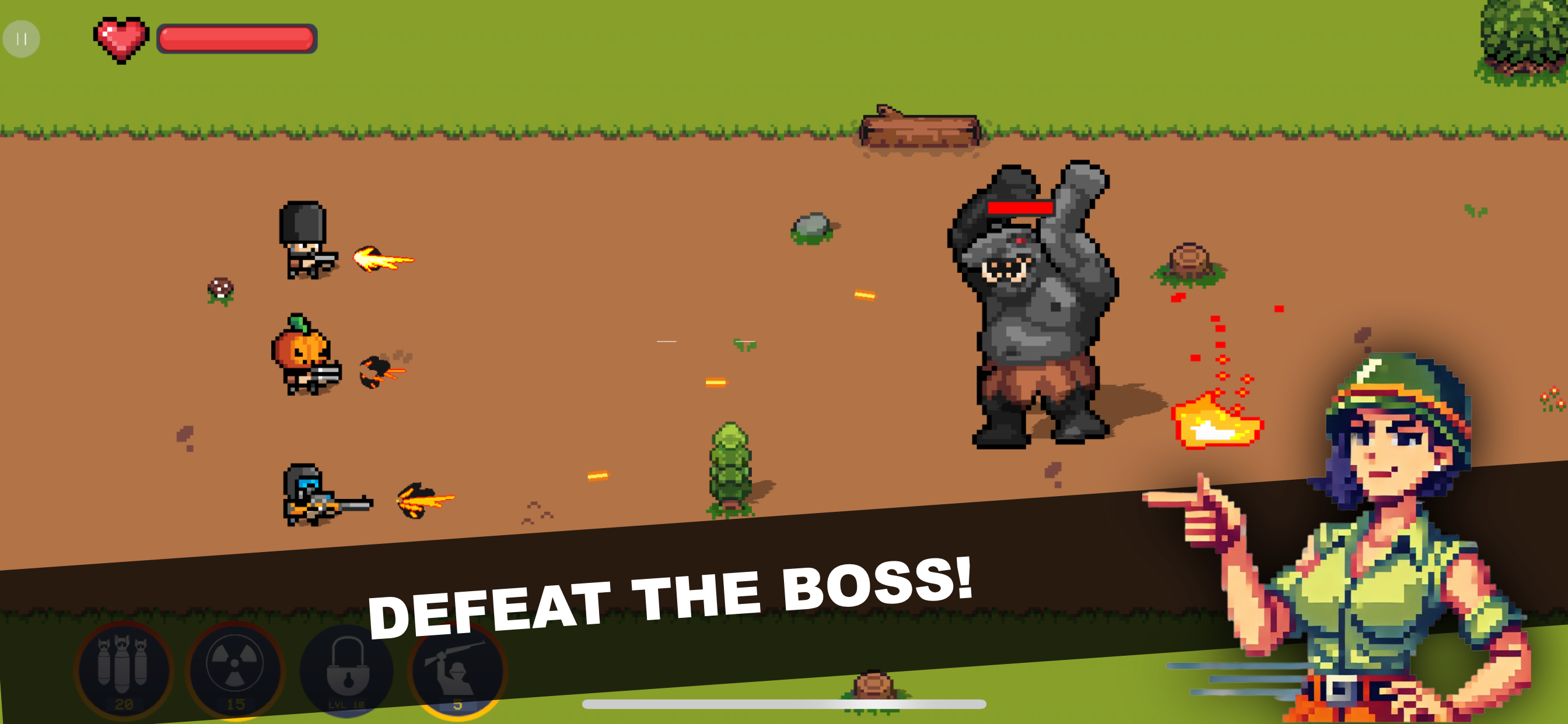 Final Battle: shooting defense