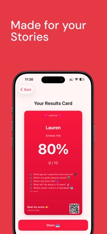 udunno: Couples & Friends Quiz screenshot
