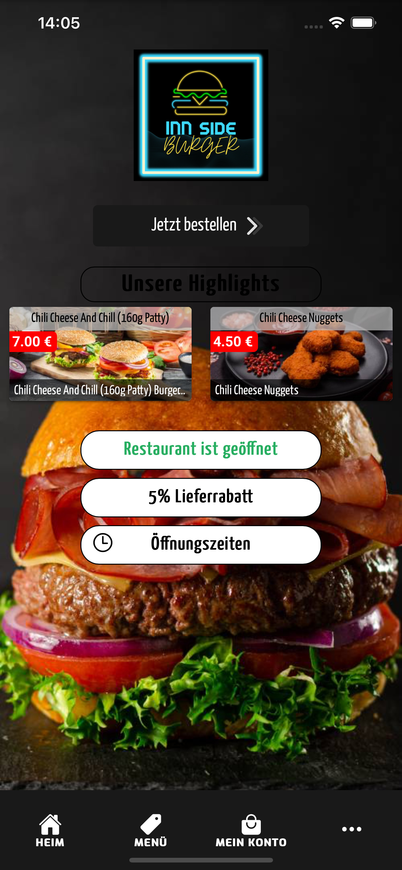 Inn Side Burger