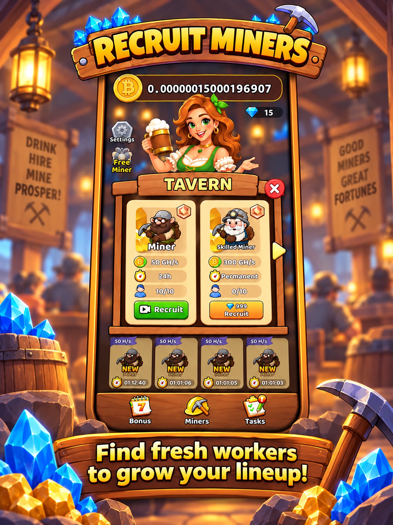Screenshot 9 of Bitcoin Miner: Idle Empire