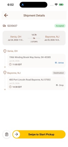 UPS® Network Carrier Mobile screenshot