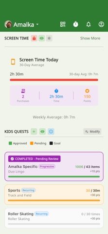 Active Family – Parent Control screenshot