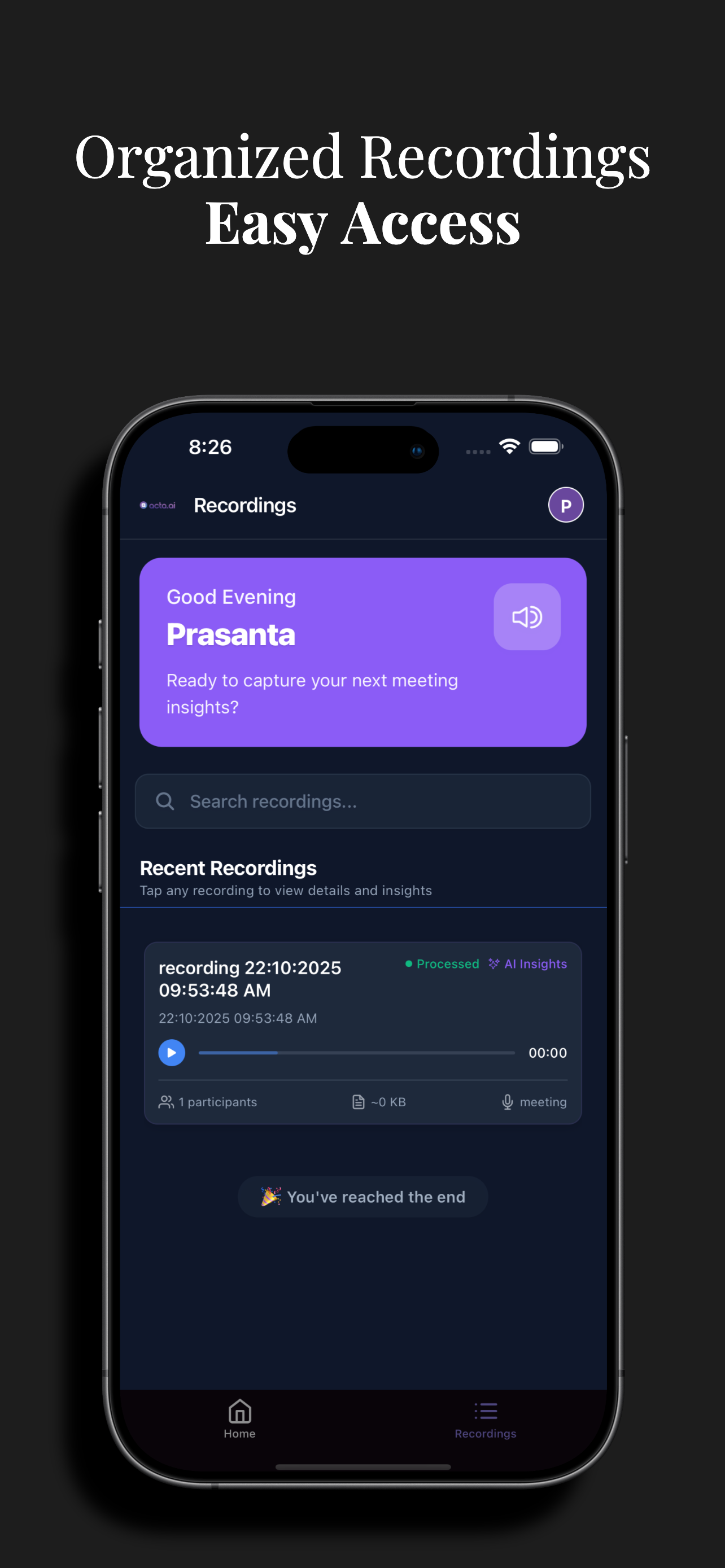 Acta.ai screenshot 3