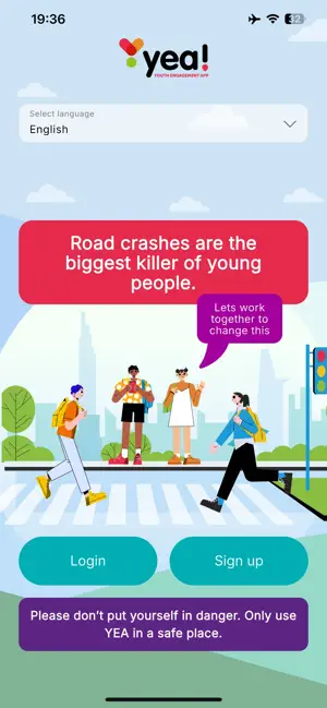 YEA - Youth Engagement App! screenshot 1