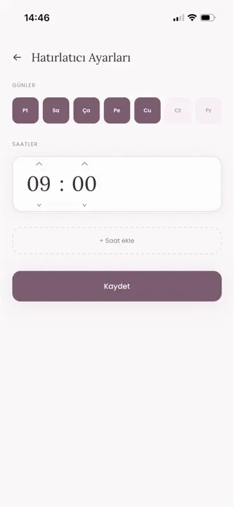 BB Pilates Postür Hatırlatıcı screenshot 3