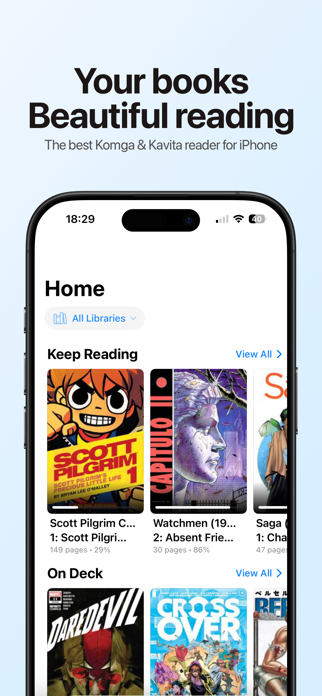 Komic - Comic/Manga Reader Screenshot 1 of 4