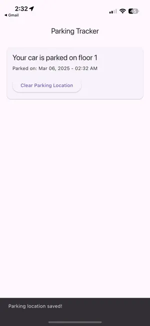 Parking Floor Tracker screenshot 3