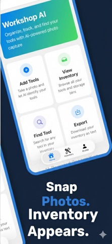 Workshop AI: Tool Inventory Screenshot 2 of 6