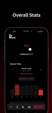 DoMore. iPhone screenshot
