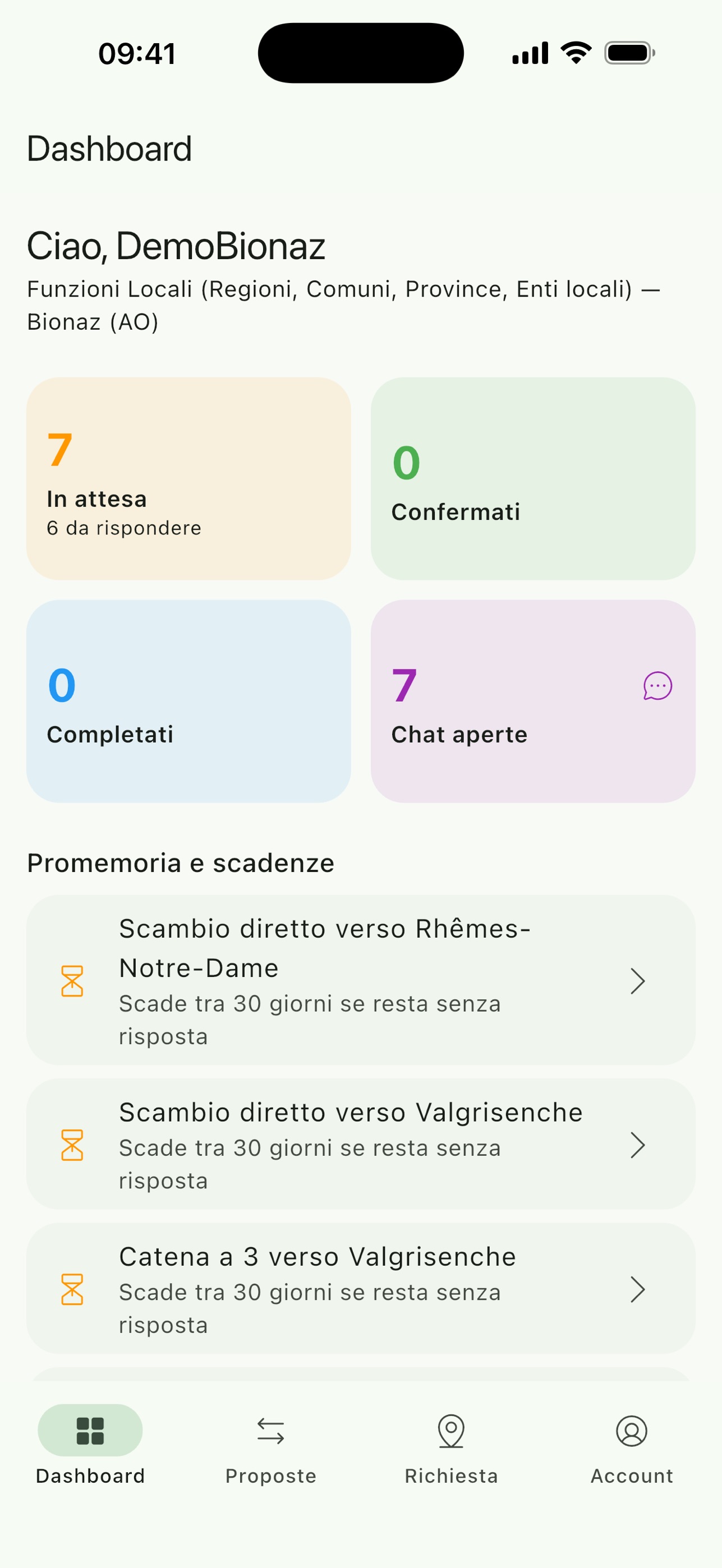 Screenshot 1 of Interscambio