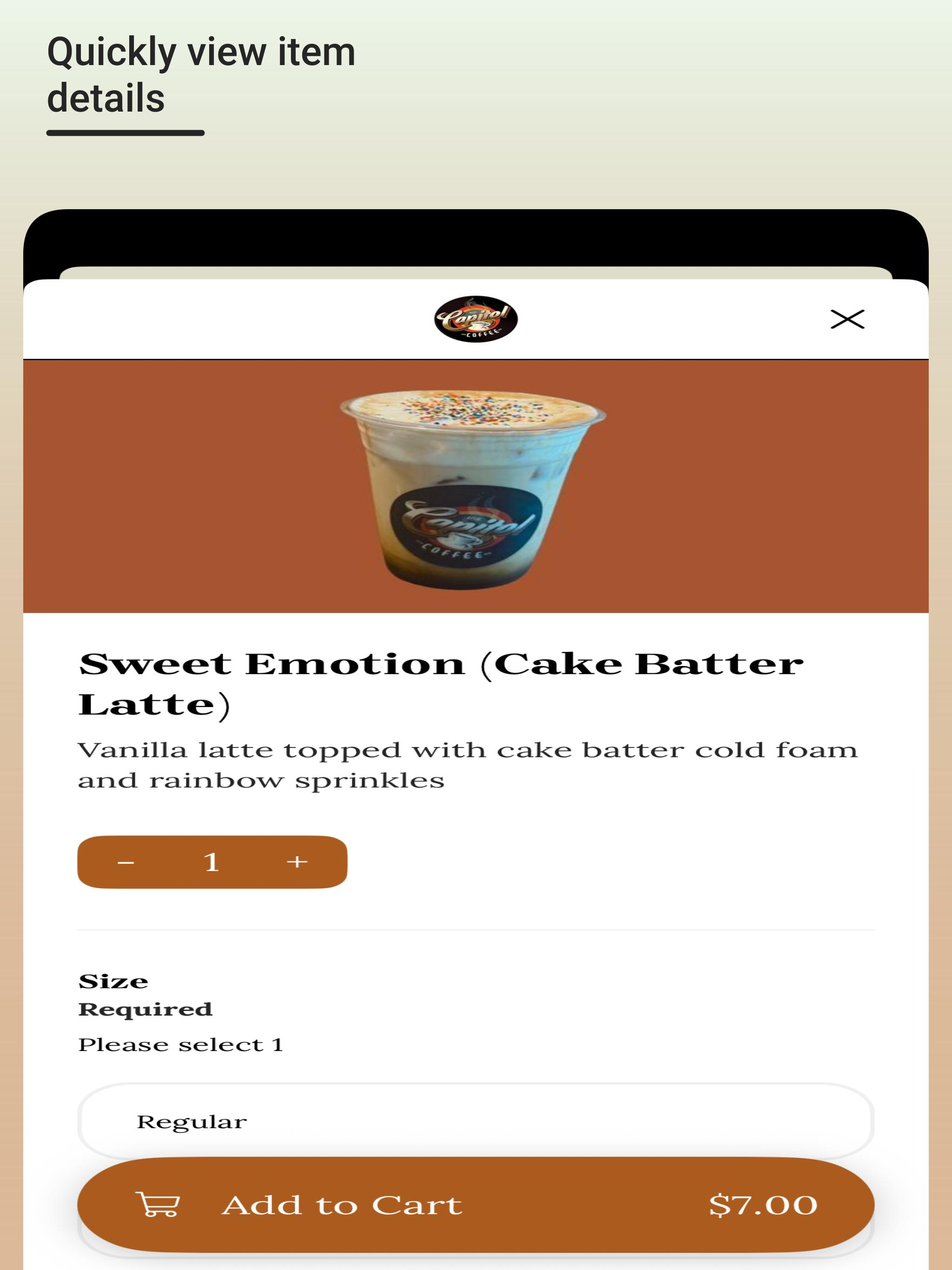 Capitol Coffee screenshot 12