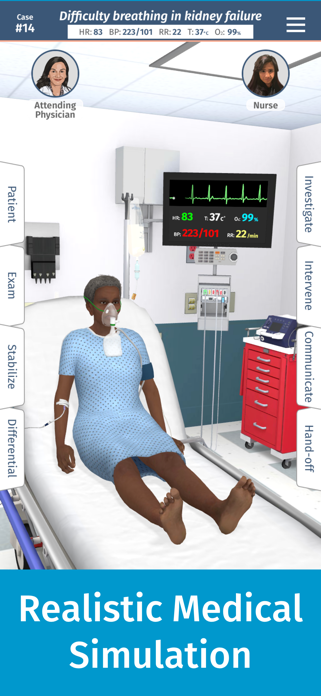 Full Code Medical Simulation Screenshot 1 of 8