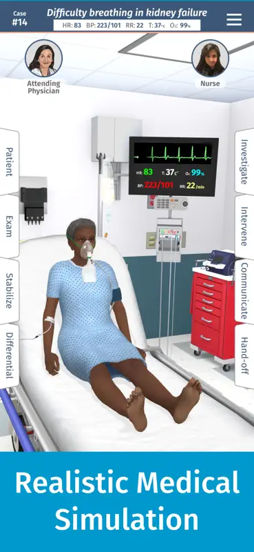 Full Code Medical Simulation screenshot 1 of 8