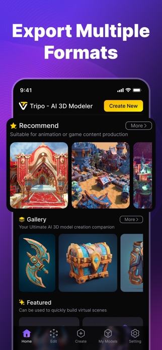 Tripo AI - 3D Model Generator Screenshot 5 of 6