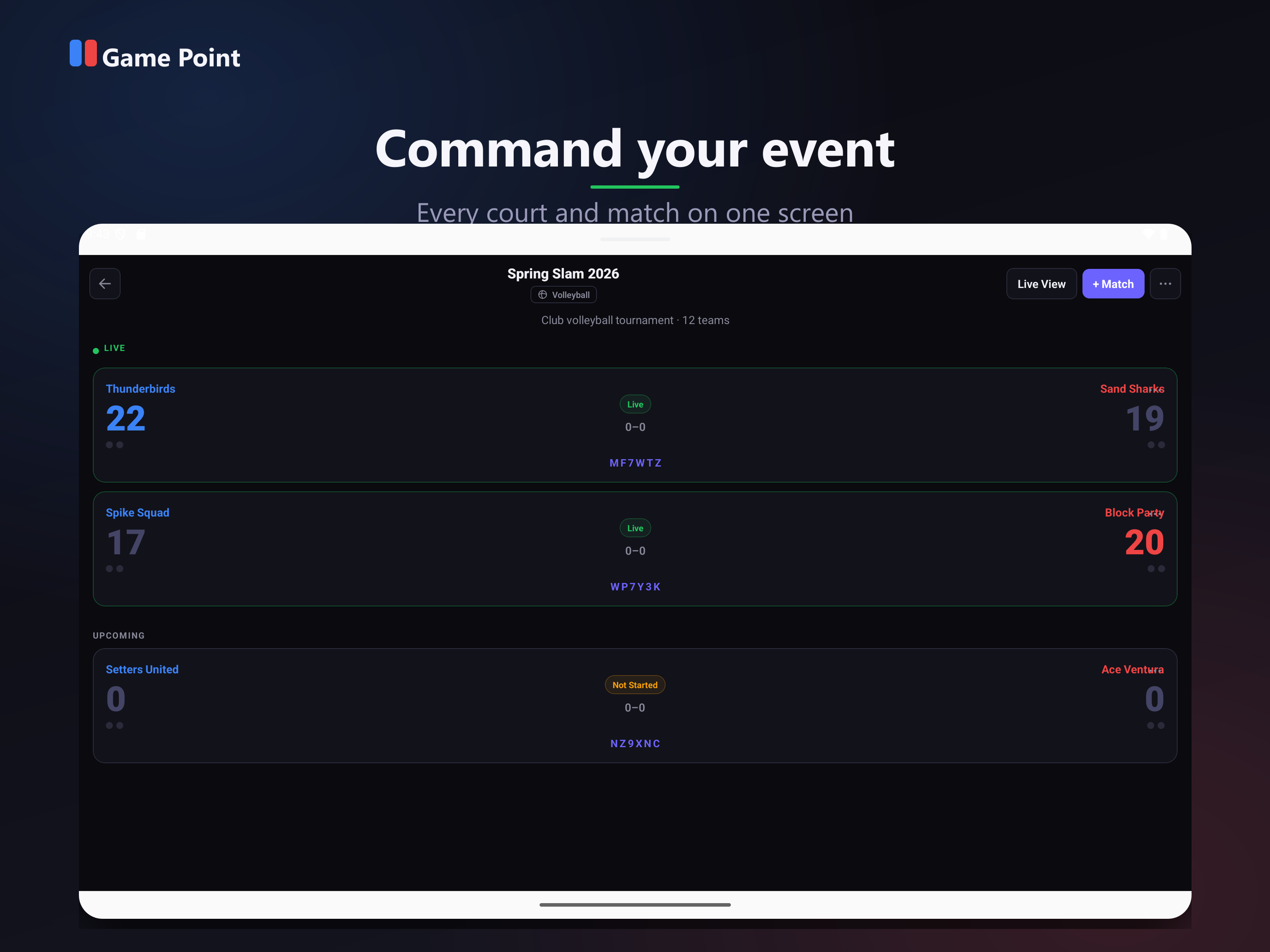 Game Point Live screenshot 9
