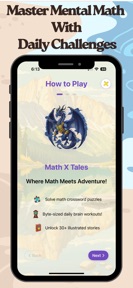 MathXTales - Math Crossword screenshot