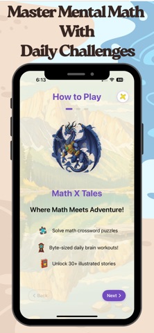MathXTales - Math Crossword screenshot