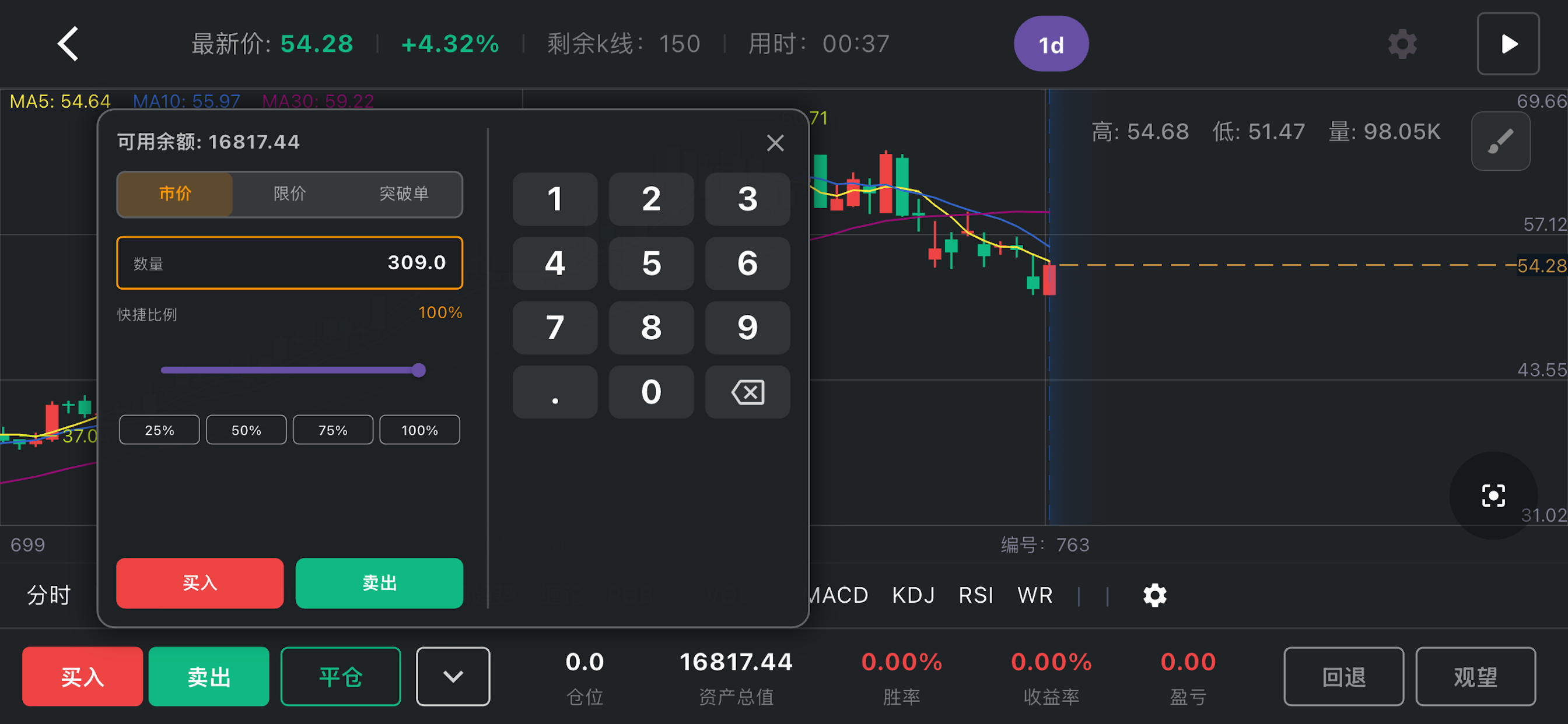 福福k线训练助手