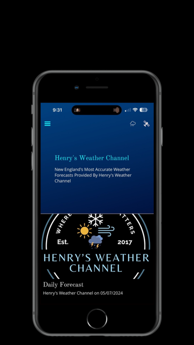 Henry's Weather Channel Screenshot