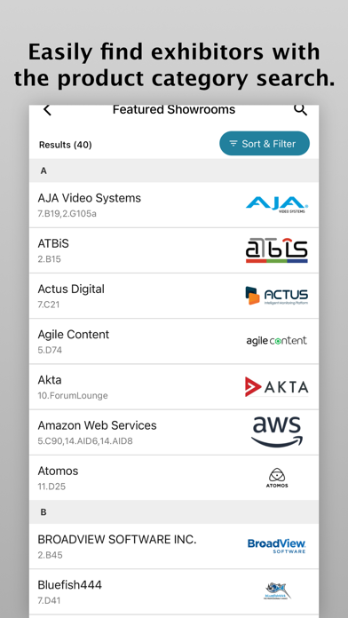 IBC2024 Official Mobile App Screenshot