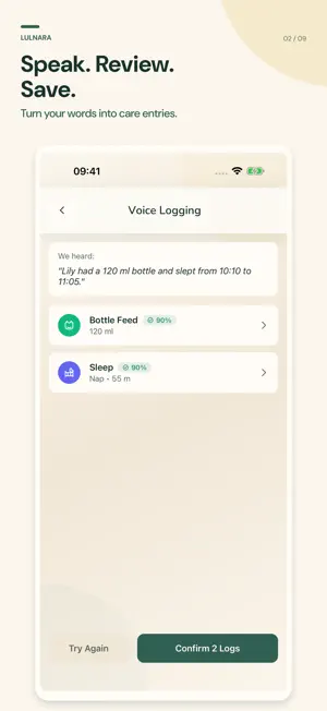 Lulnara: Baby Tracker screenshot 2