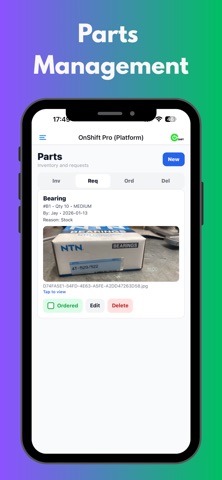 OnShift Pro iPhone screenshot