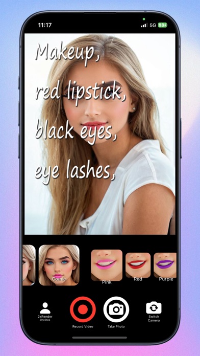 Screenshot 3 of AI Beauty Camera App