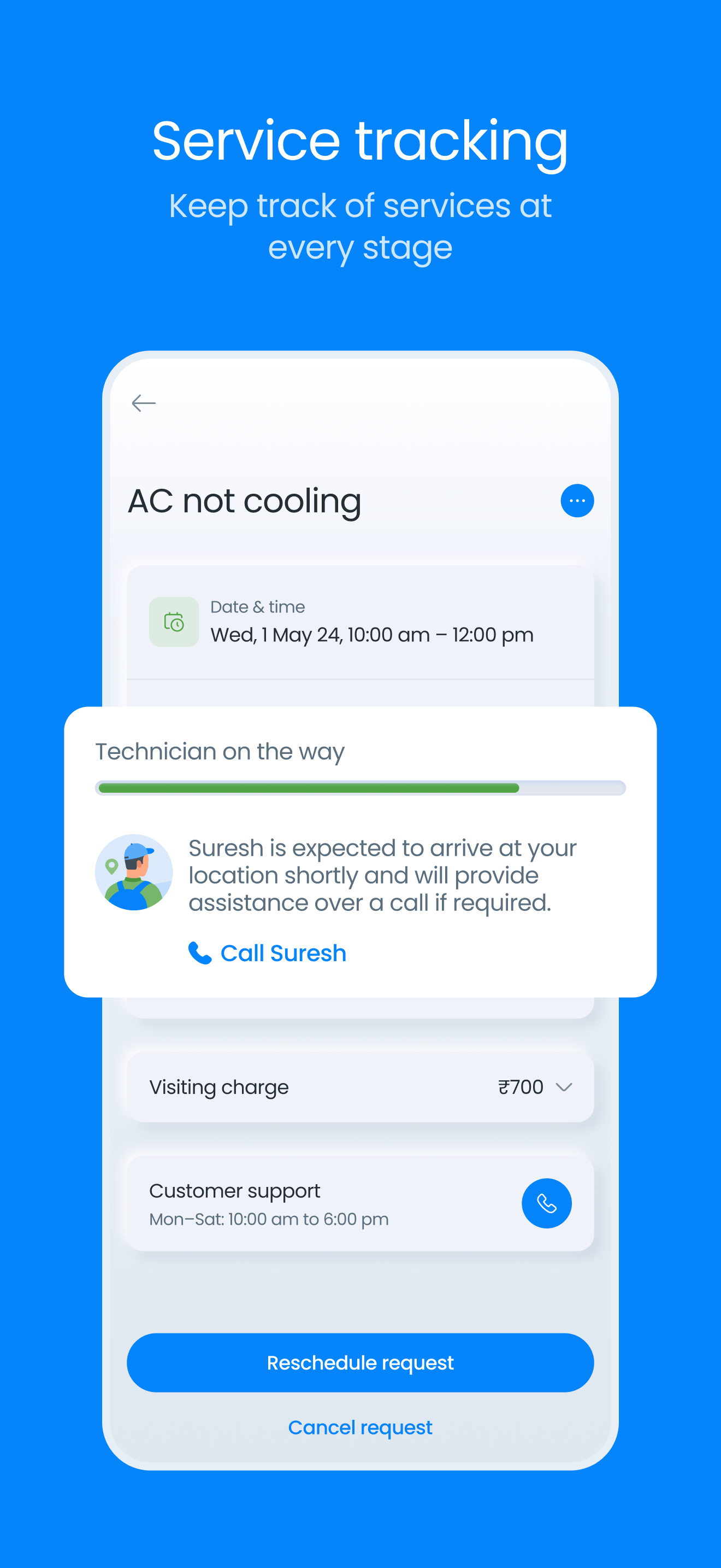Blue Star Customer Care App screenshot 4