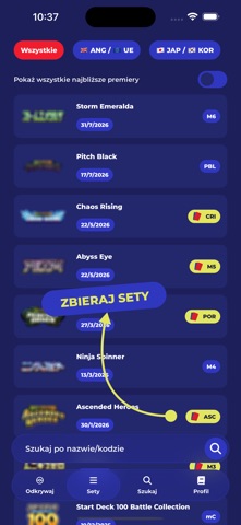 Wyszukiwarka i Skaner Kart TCG iPhone screenshot 4