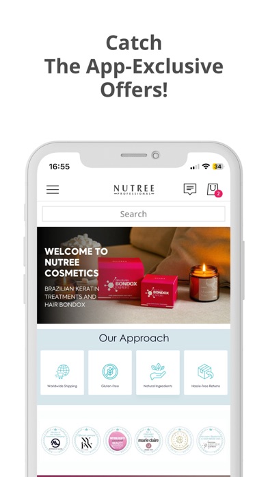 Nutree Cosmetics Screenshot