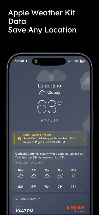 Pure Weather Pro screenshot 1