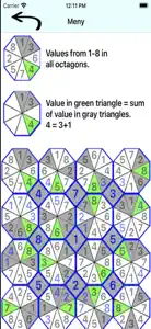 Octagon brain teaser game screenshot #4 for iPhone