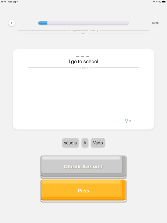 Screenshot #6 pour Lingufy: Learn Italian A1, A2
