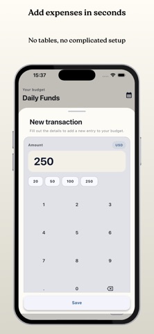 Daily Funds: Expense Tracker Screenshot 6 of 8